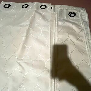 White curtains Nautica